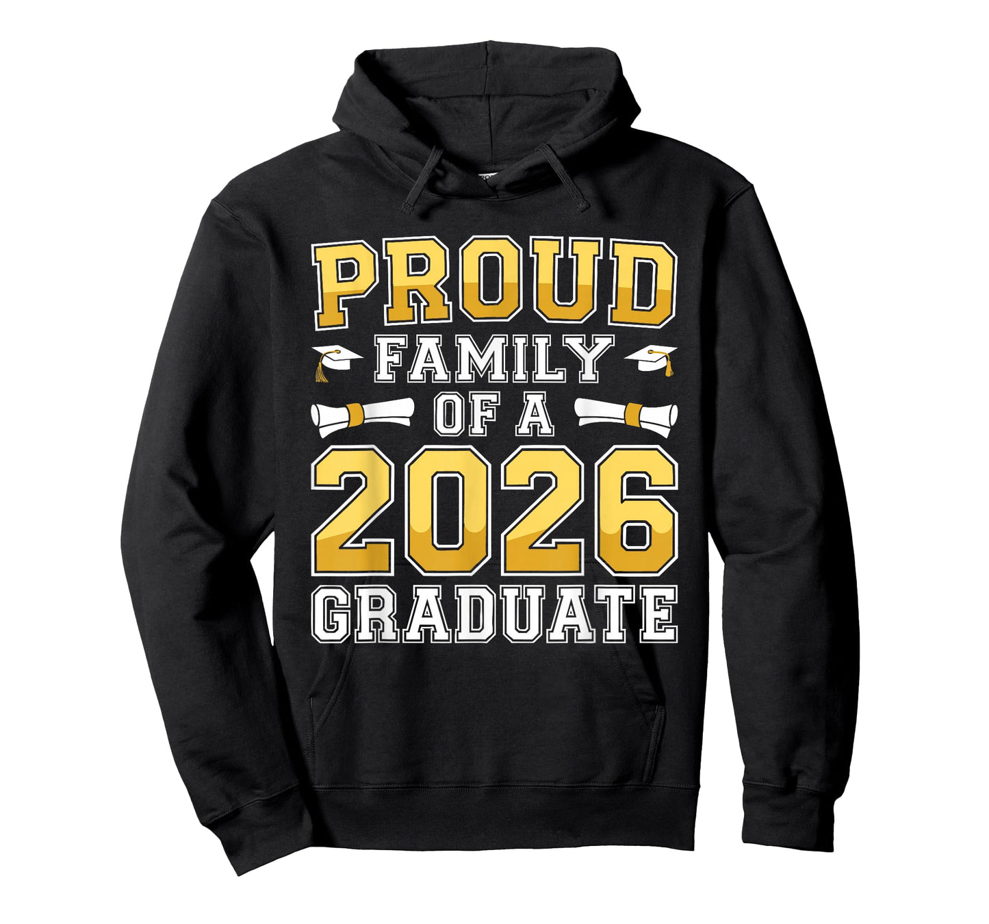 Proud Family of A 2026 Graduate Shirt Class 2026 Graduation T-Shirt