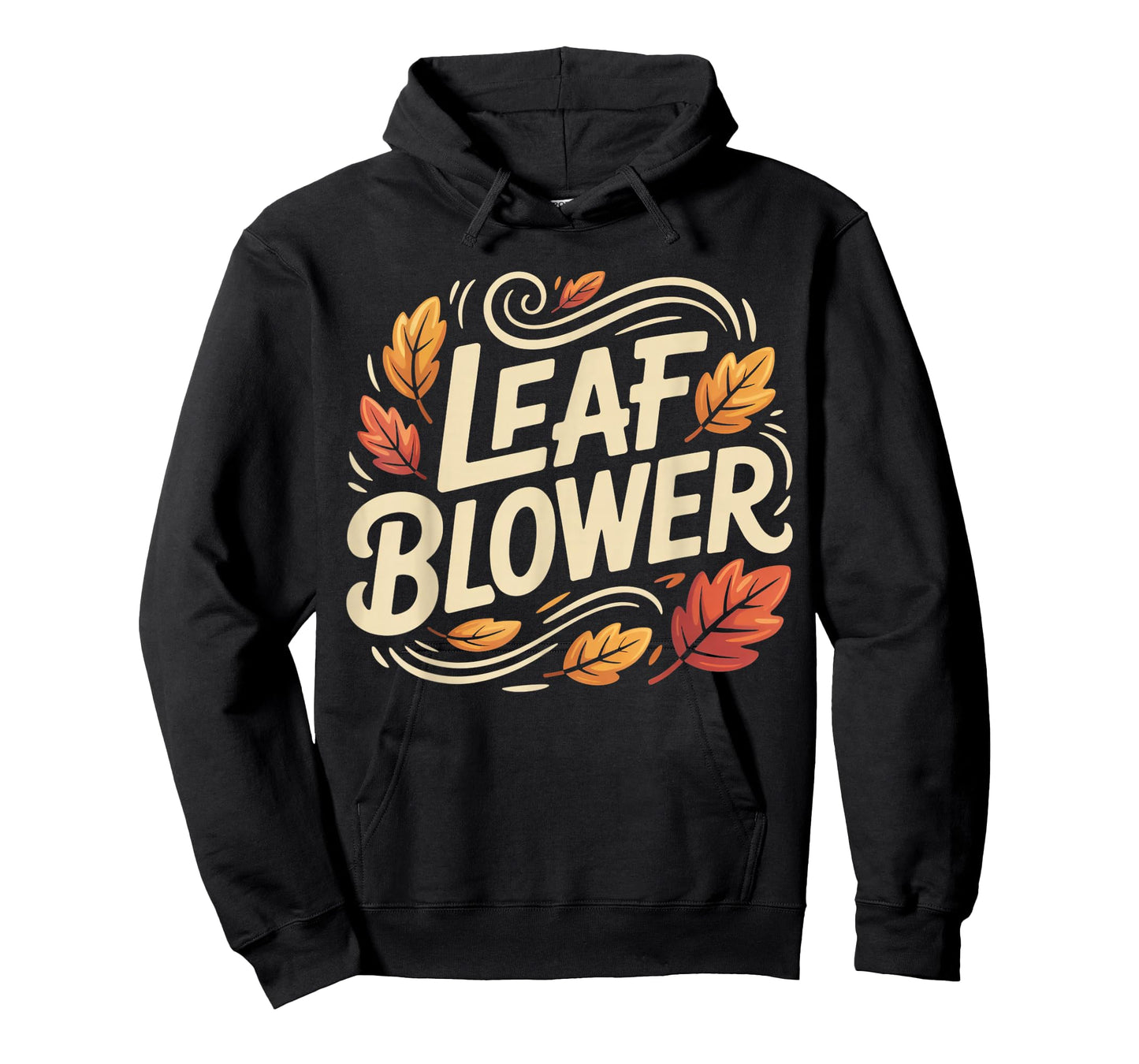 Autumn Leaf Blower Men Women Halloween Tee Says Leaf Blower T-Shirt