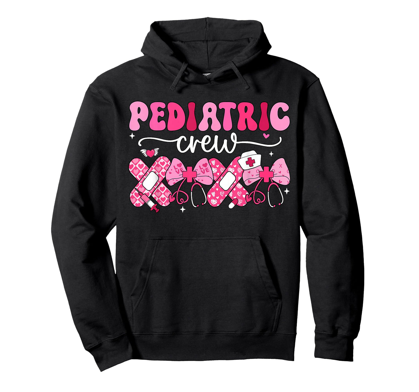 Pediatric Valentines Nurse Crew PEDS Nurse Valentines Day T-Shirt