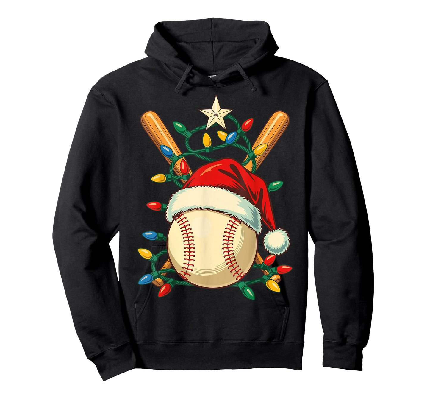 Baseball Santa Christmas Ball Baseball Lover Player Boys T-Shirt