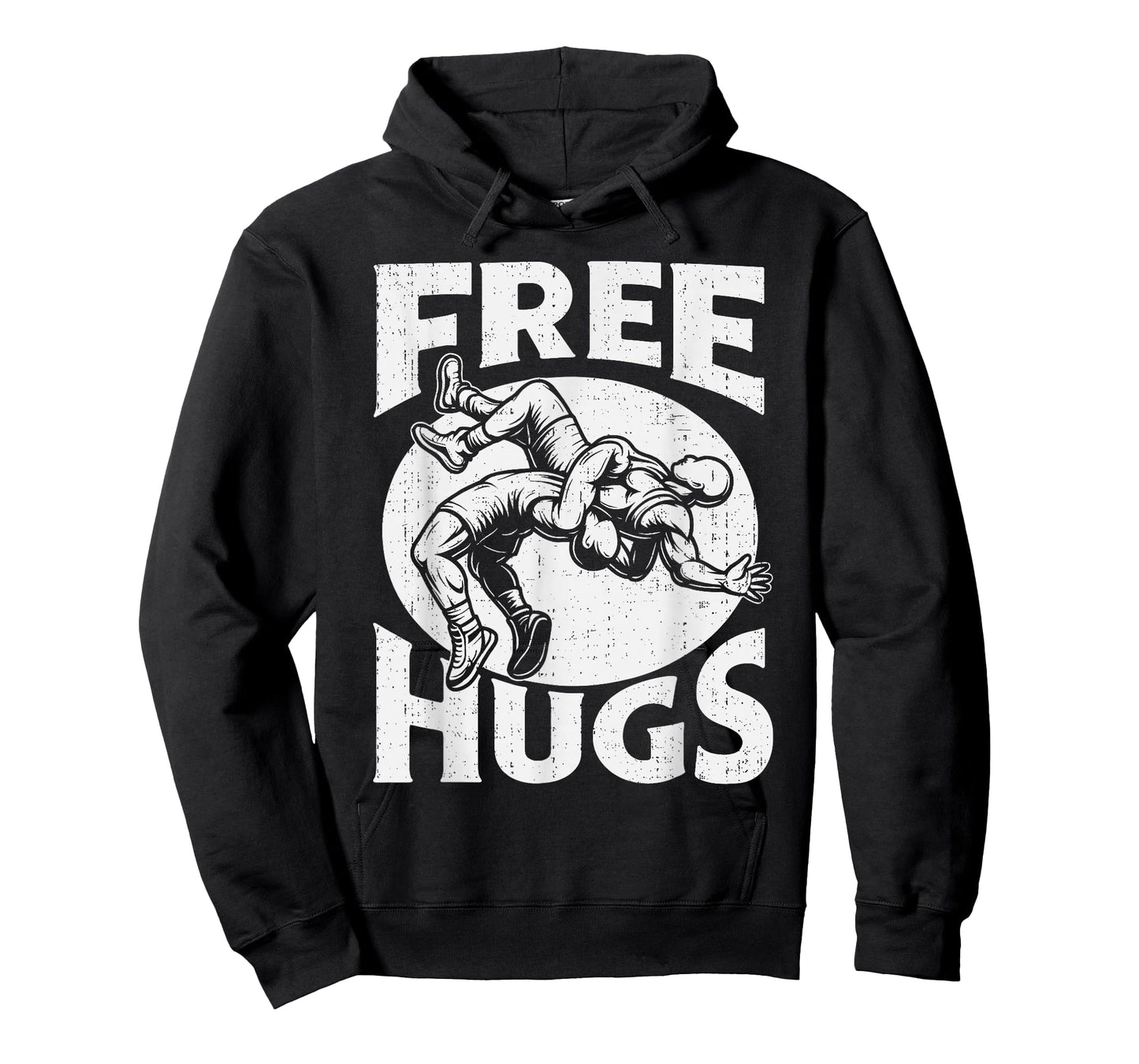Hugs Funny Wrestling Humor Wrestler Wrestle Men Women Boys T-Shirt