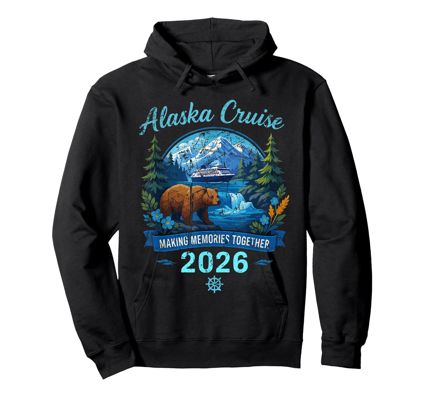 Alaska Cruise 2026 Making Memories Together Design T-Shirt