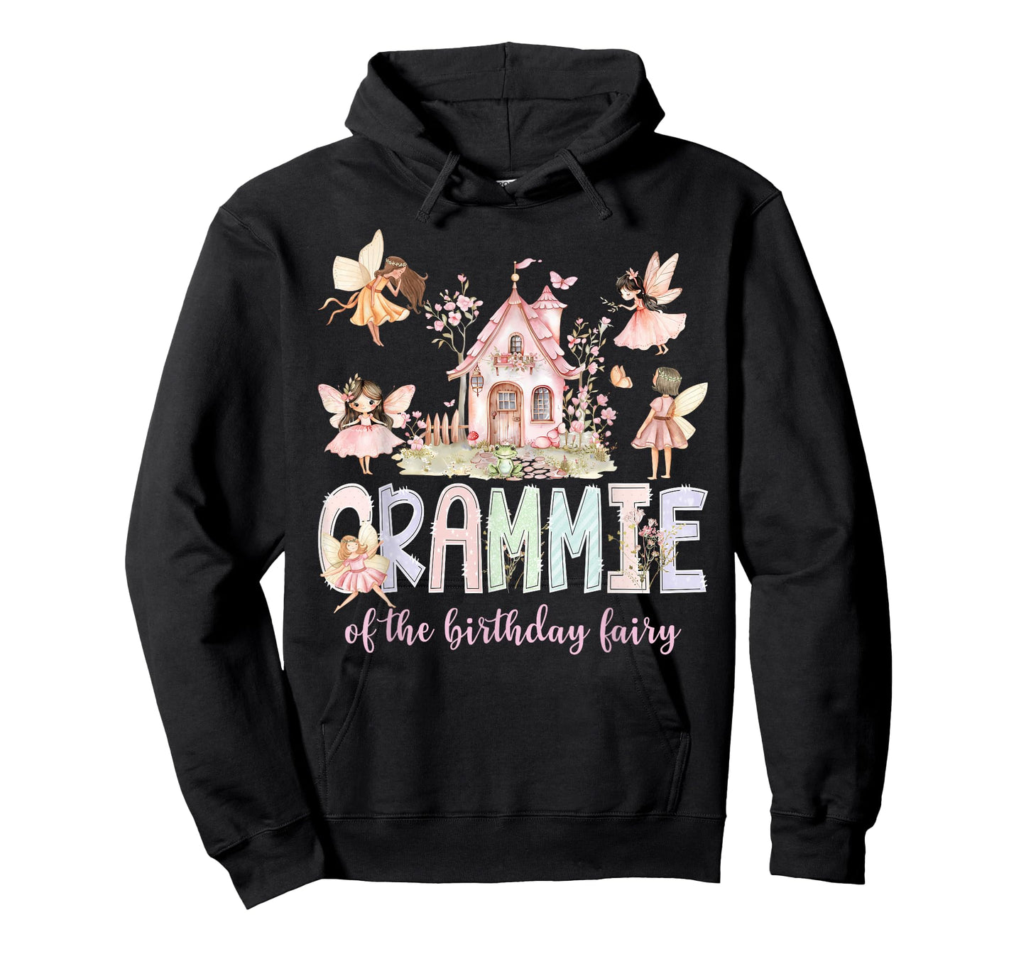 Grammie of The Birthday Fairy Girl Magical Family Matching T-Shirt