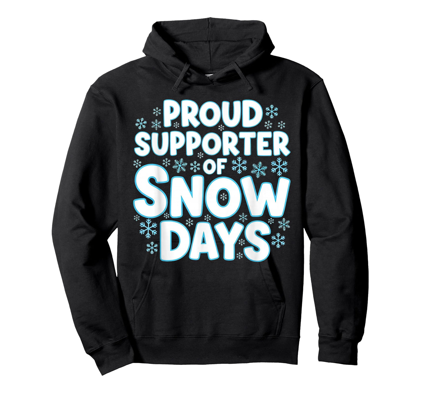 Proud Supporter of Snow Days Funny Teacher Crew T-Shirt