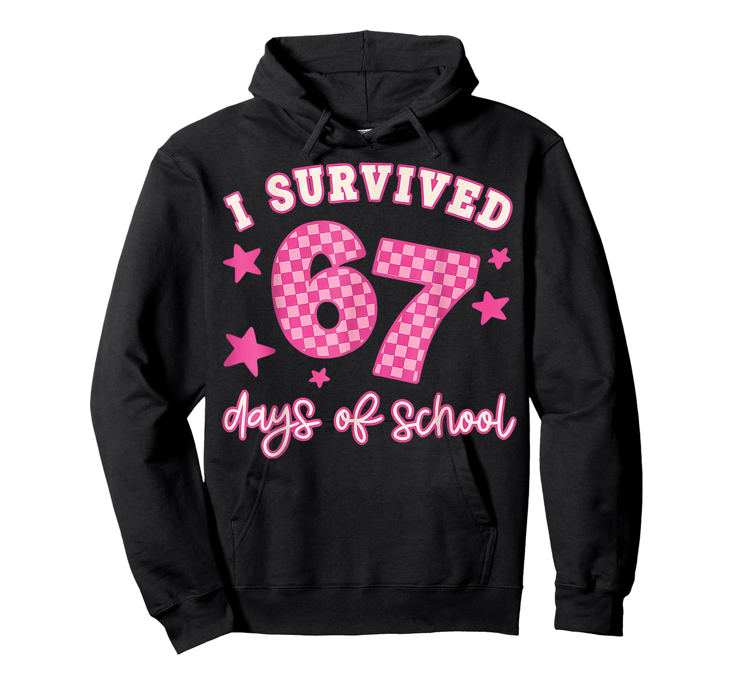 I Survived 67 Days of School Funny 67 Teachers Students Meme T-Shirt