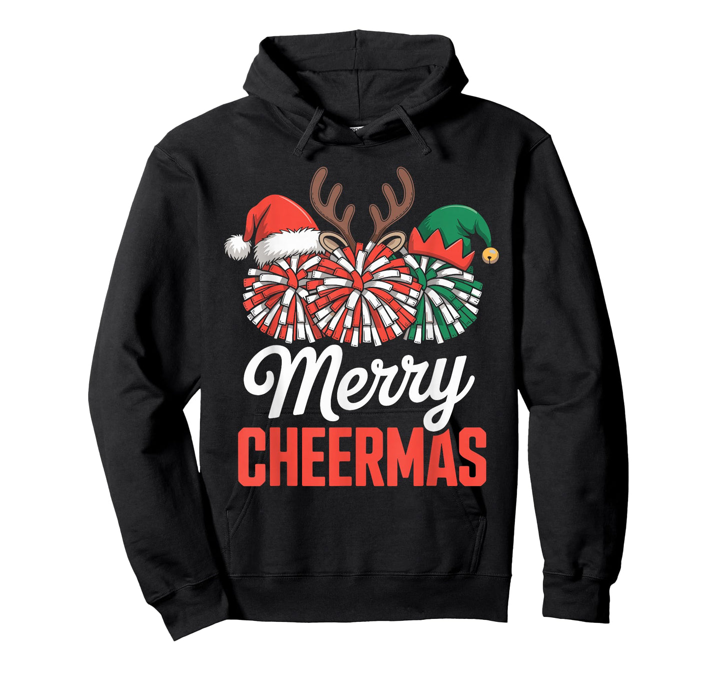 Funny Christmas Cheerleading T-Shirt