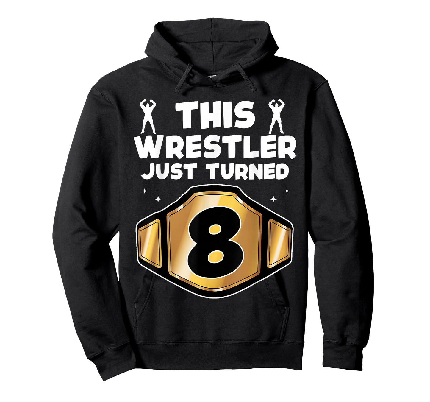 8th Wrestling Birthday This Wrestler Just Turned 8 Boys T-Shirt