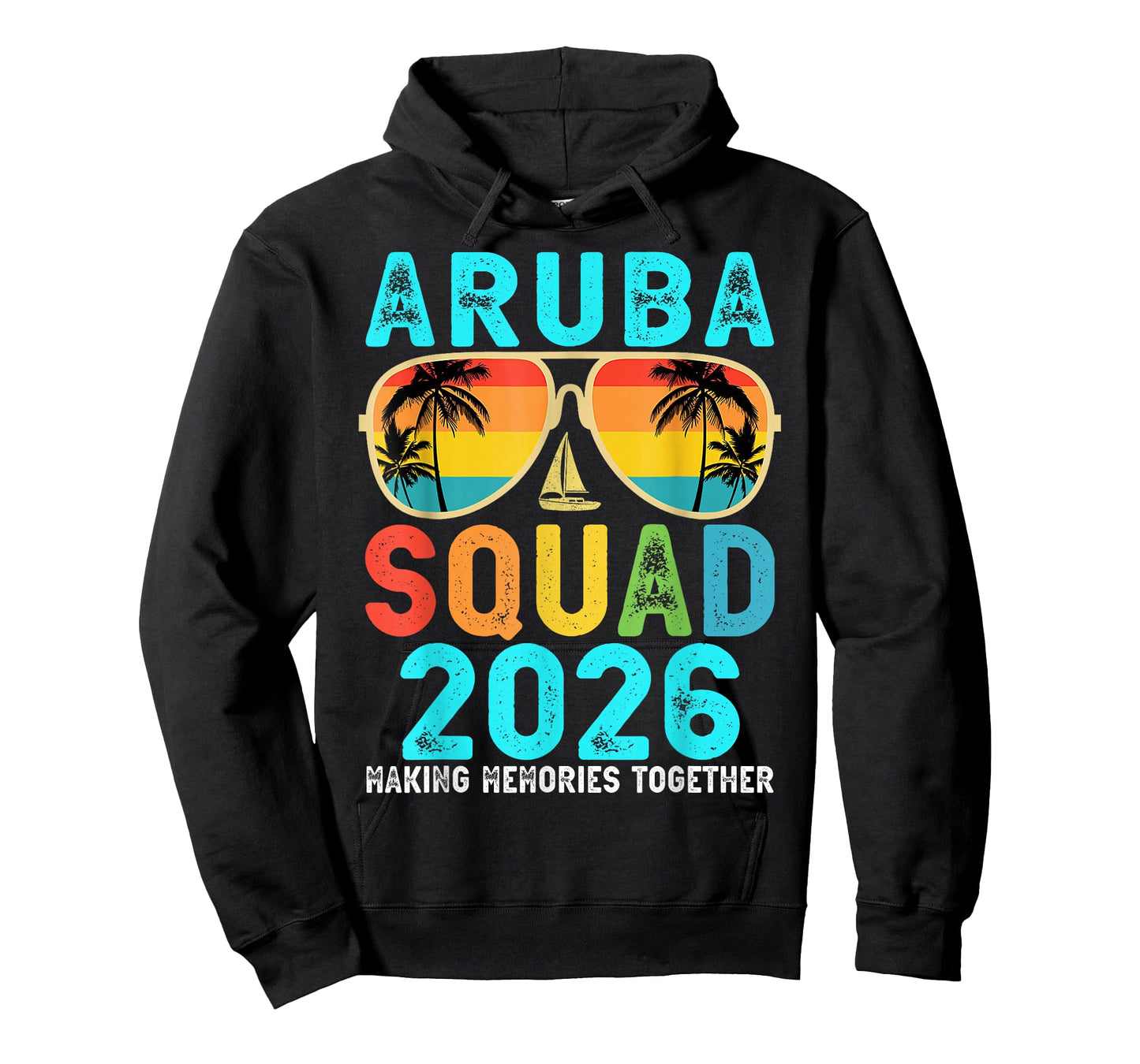 Aruba Squad 2026 Vacation Friends Family Matching Group Trip T-Shirt