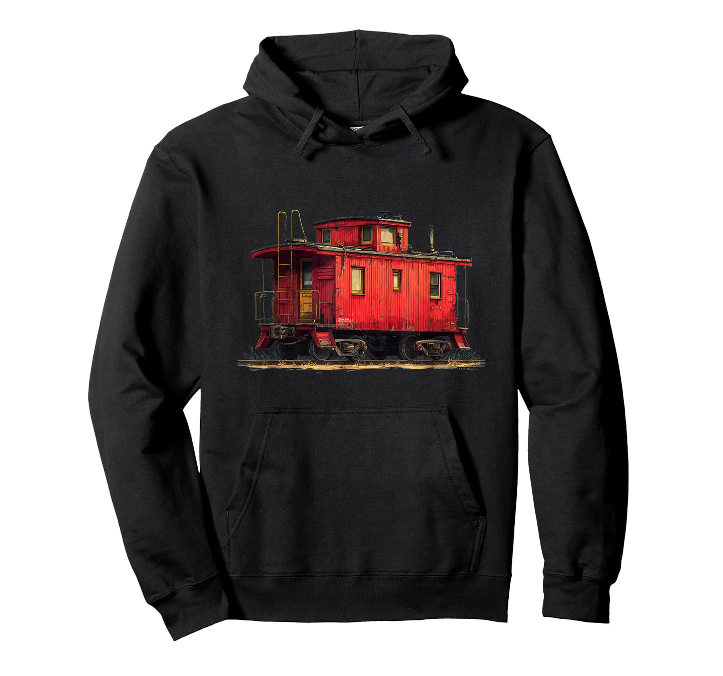 Amazing Railway Caboose Graphic for Boys and Girls T-Shirt
