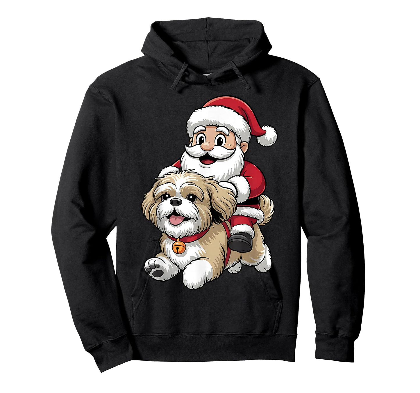 Shih Tzu Dog Lover Kids Men Women Christmas Pajama T-Shirt