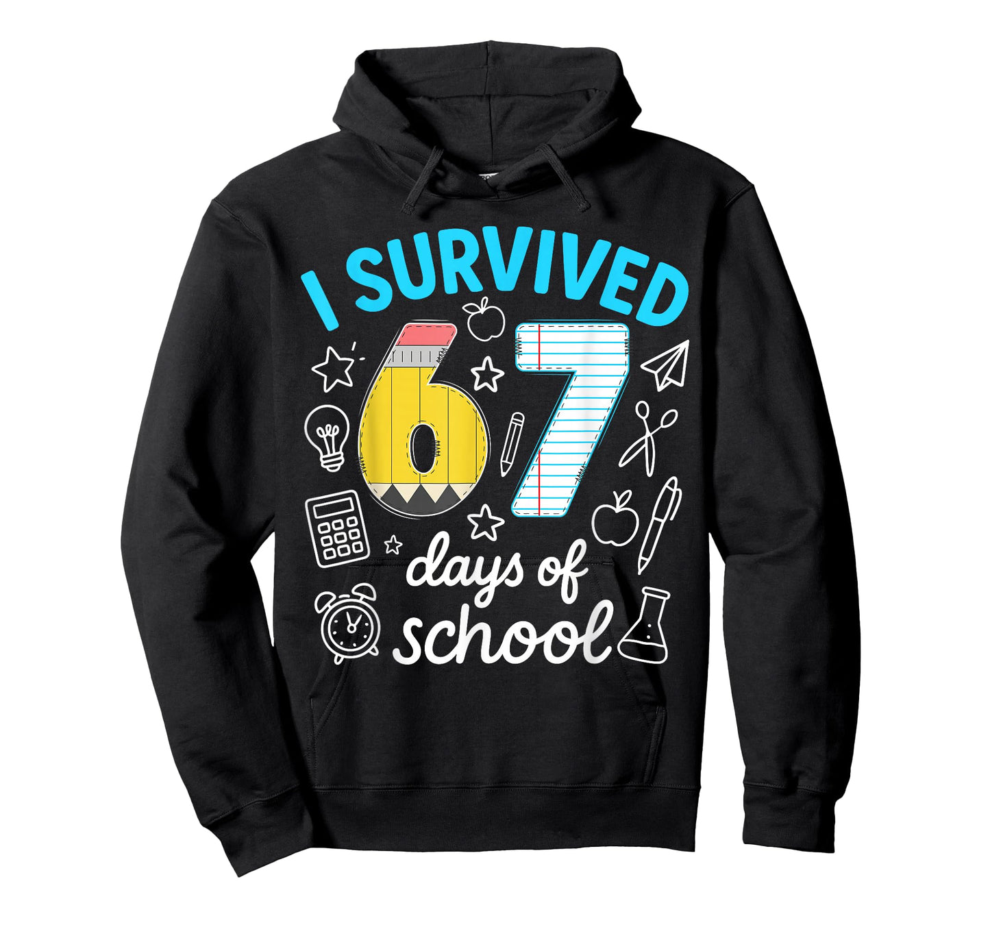 I Survived 67 Days of School Funny 67 Meme Teachers Students T-Shirt