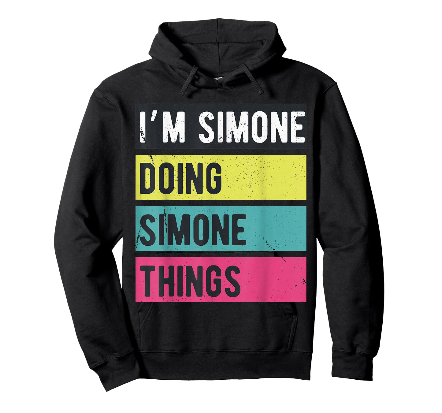 Doing Simone Things Funny Personalized Names Retro T-Shirt