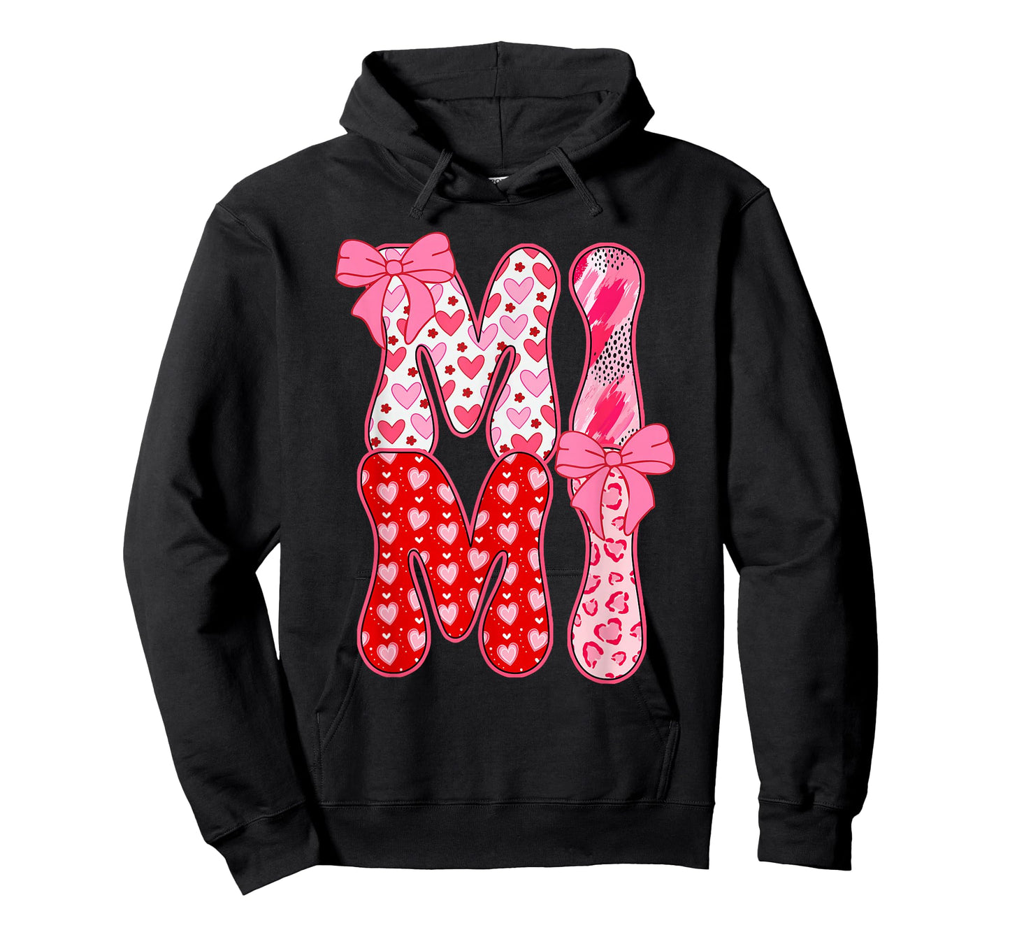 Mimi Coquette Bow Leopard Mimi Valentine Day Mother's Day T-Shirt