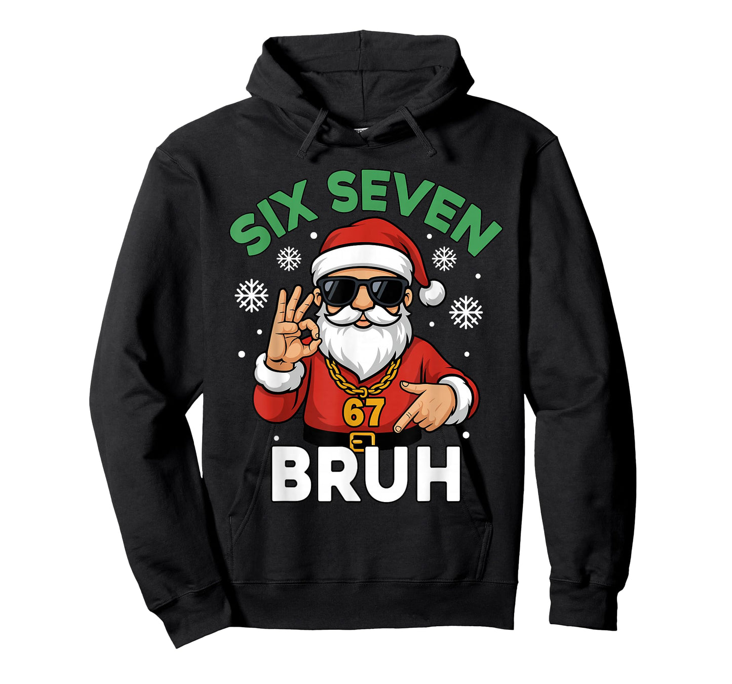 Six Seven 67 Christmas 6 7 Bruh Boys Kids 6-7 Meme Youth T-Shirt