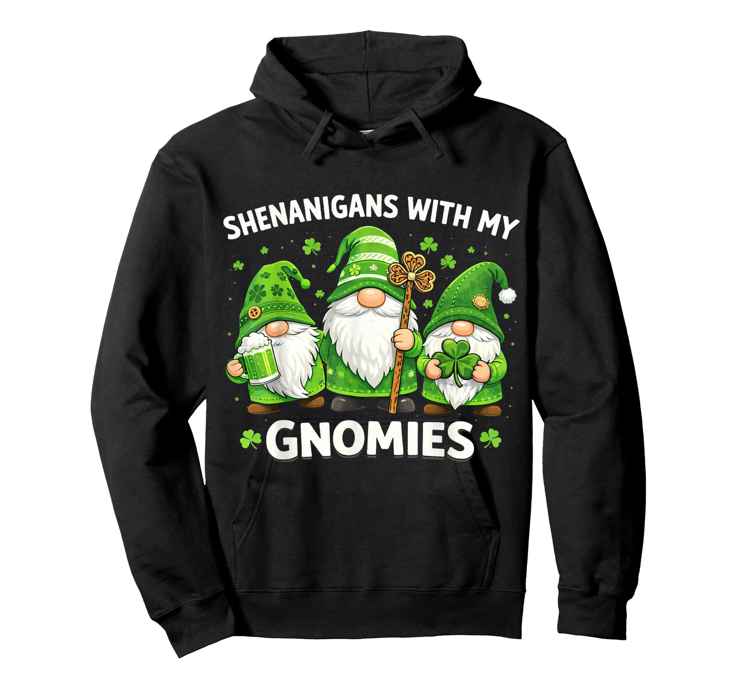 St Patricks Day Lucky Shamrock Shenanigans Gnomes St Patrick T-Shirt