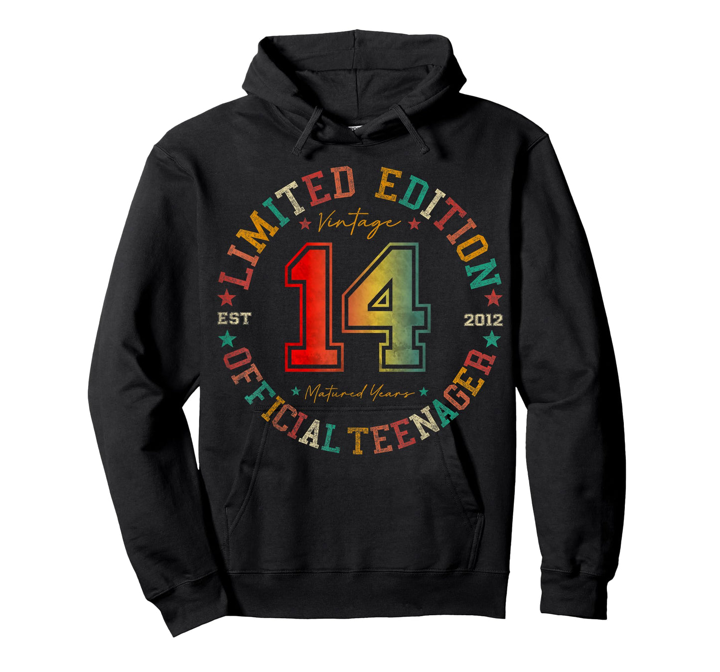 Official Teenager 14 Year Old Gifts Vintage 14th Birthday T-Shirt