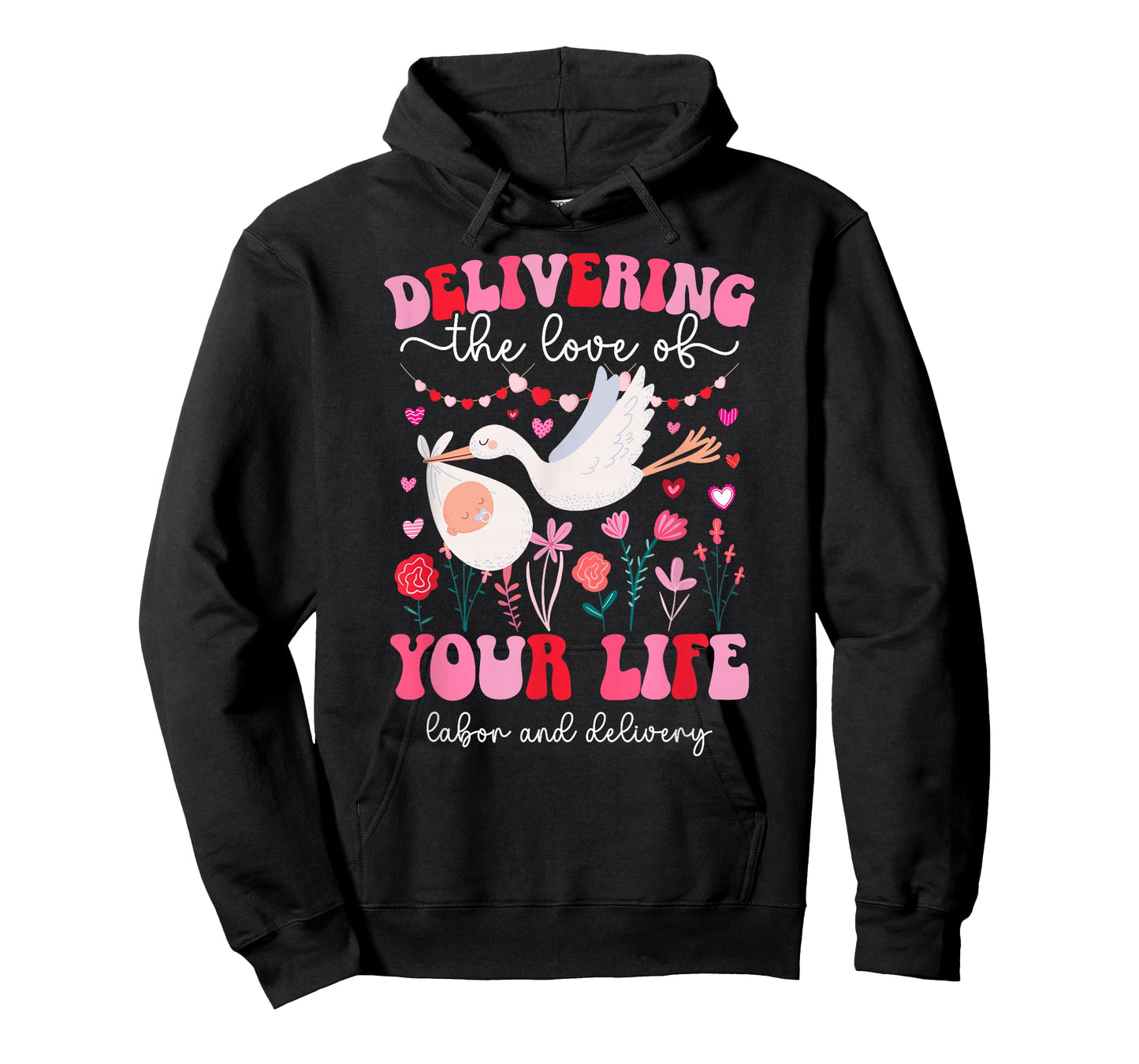 Labor and Delivery Nurse Valentine L&D Nurse Valentines Day T-Shirt