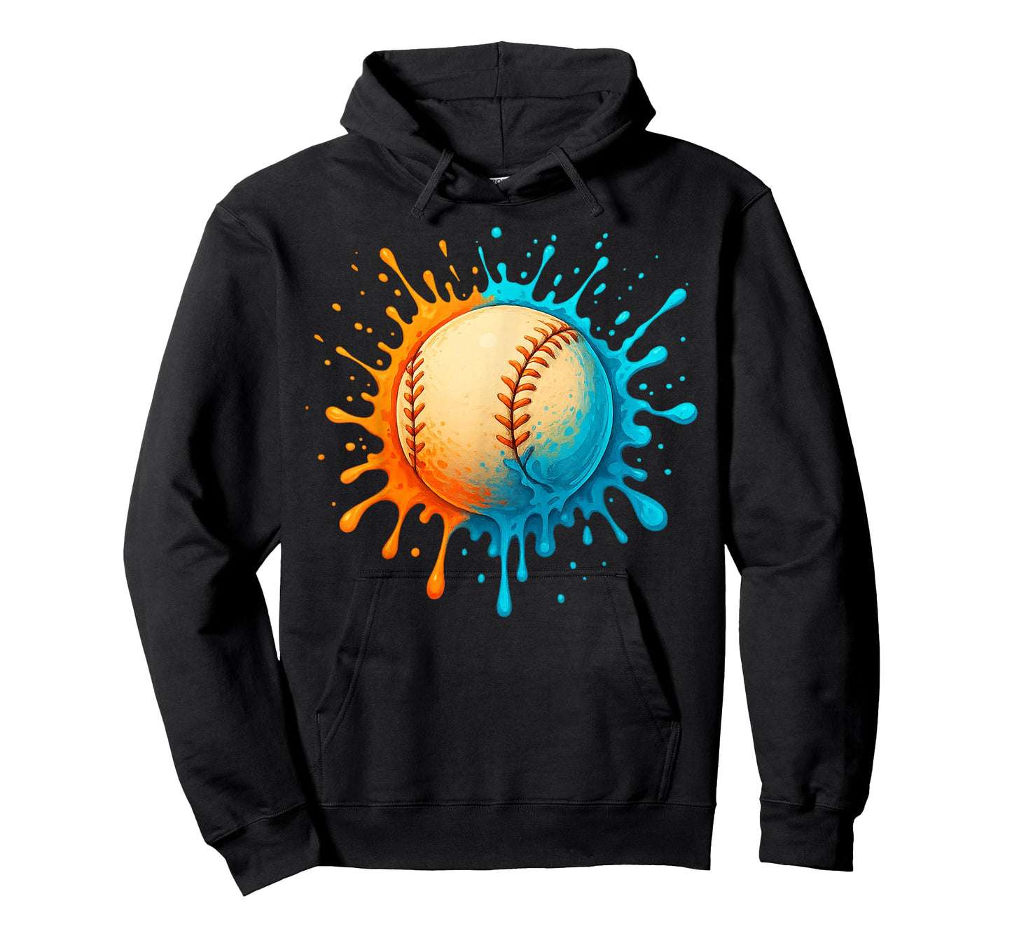 Baseball Drip Team for Boys and Girls Ice Cream Cool T-Shirt