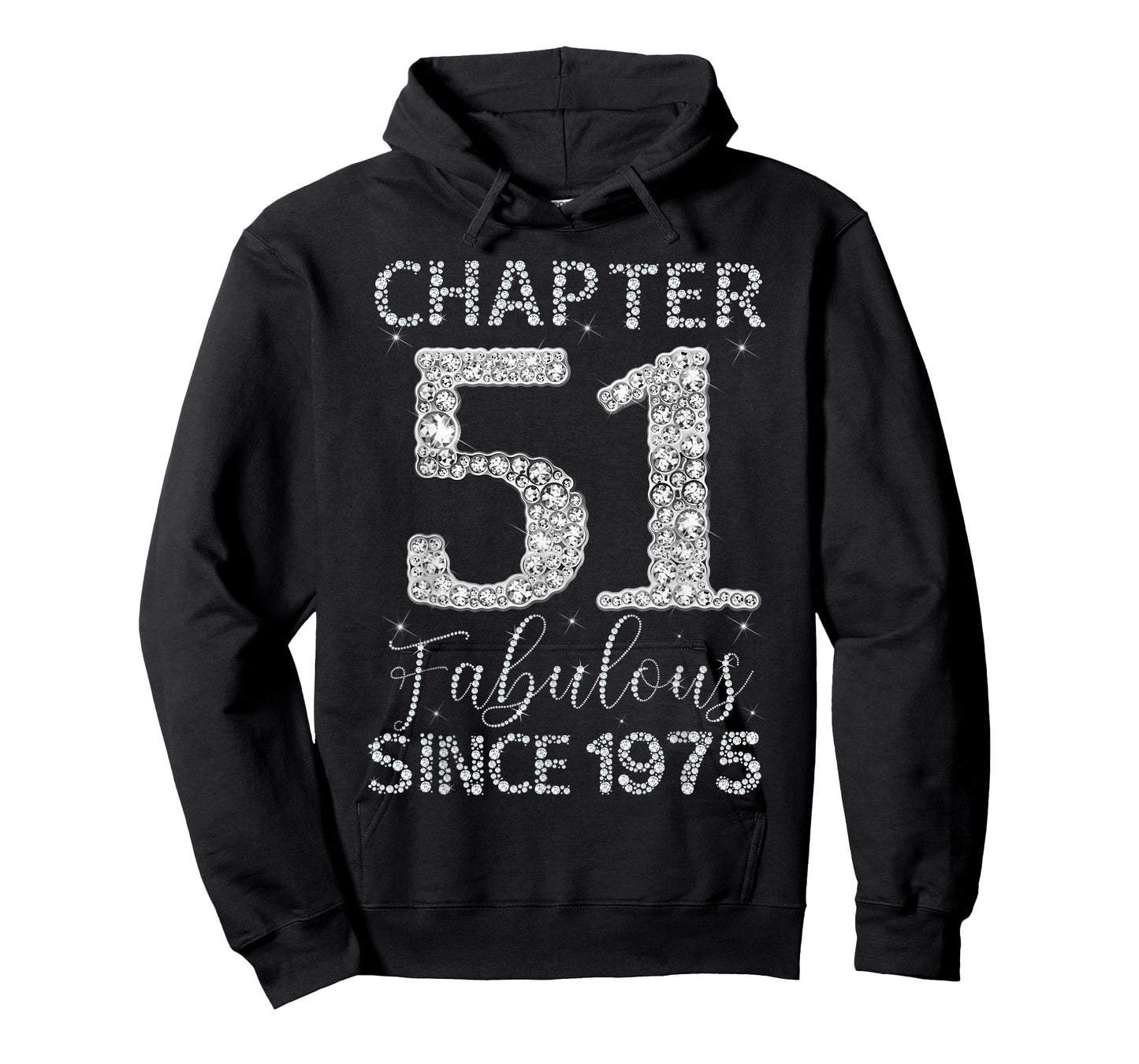 Chapter 51 Fabulous Since 1975 Happy 51st Birthday Girl Lady T-Shirt