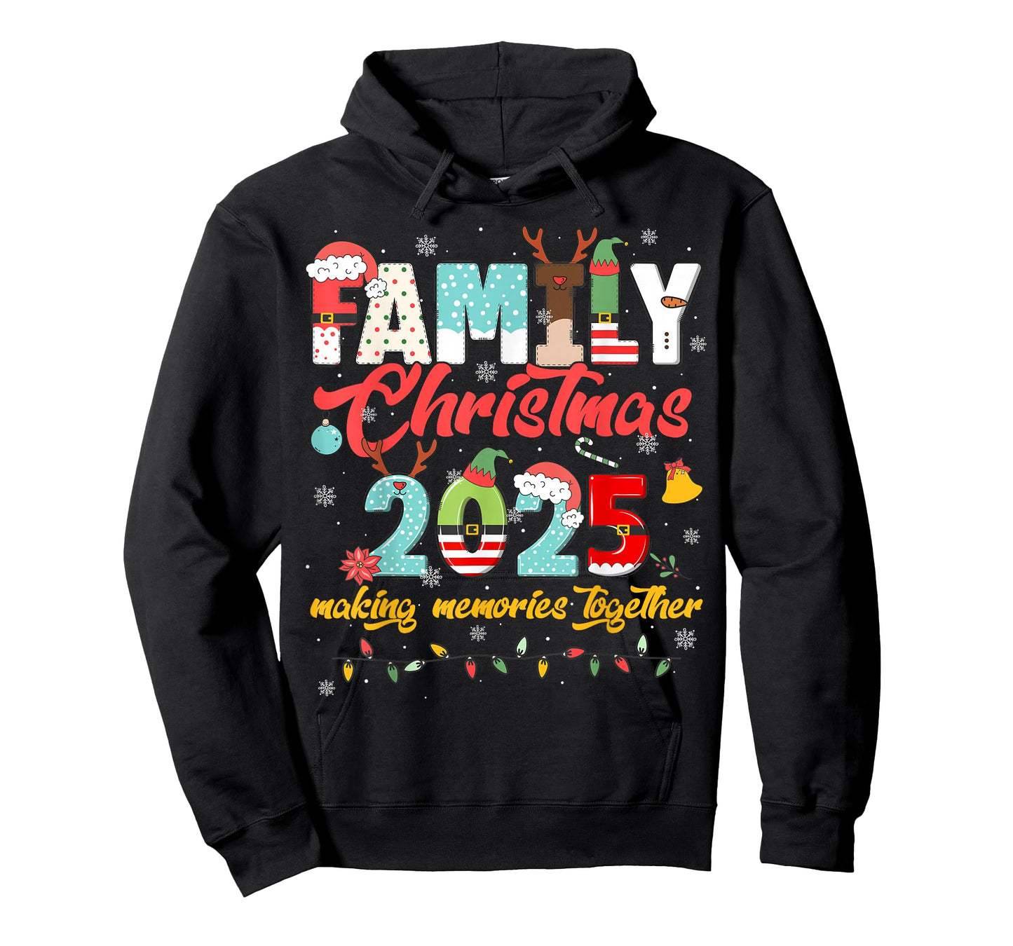 Family Christmas 2025 Making Memories Xmas Squad Holiday T-Shirt