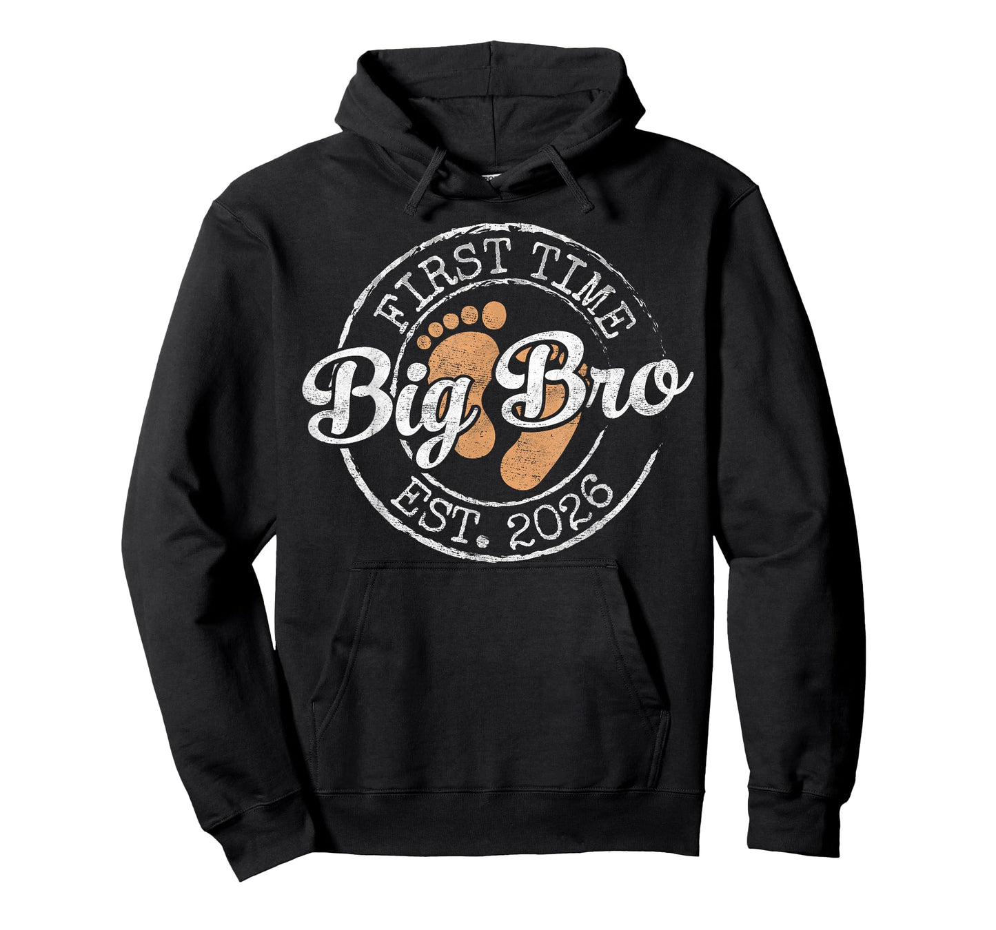 First Time Big Bro Est 2026 Stamp Soon Promoted to Brother T-Shirt