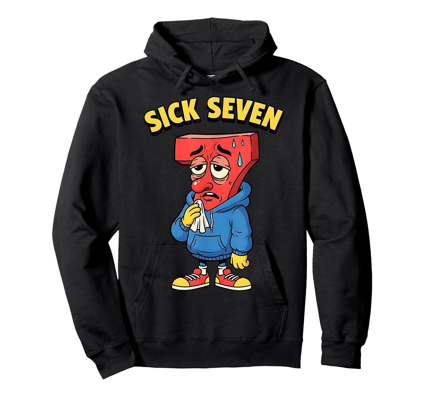 67 Funny Men Women Six Seven Humor Meme Brainrot Sick Seven T-Shirt