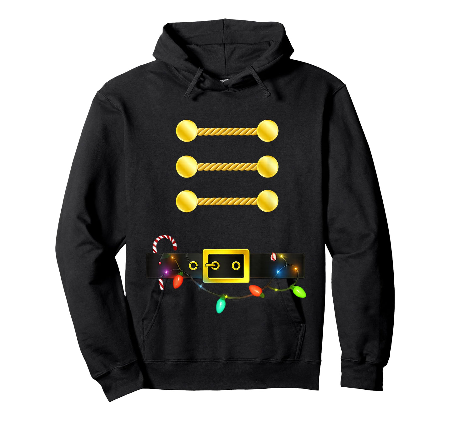 Nutcracker Costume Uniform Lights Matching Toy Soldier T-Shirt