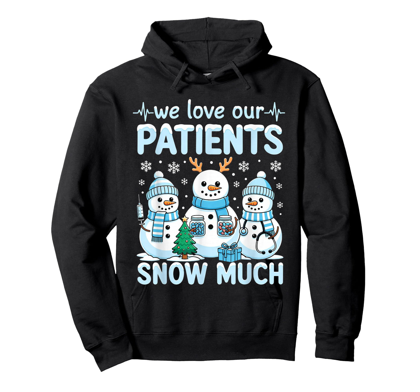 Funny Snowman Nurse Christmas Winter Holiday Healthcare T-Shirt