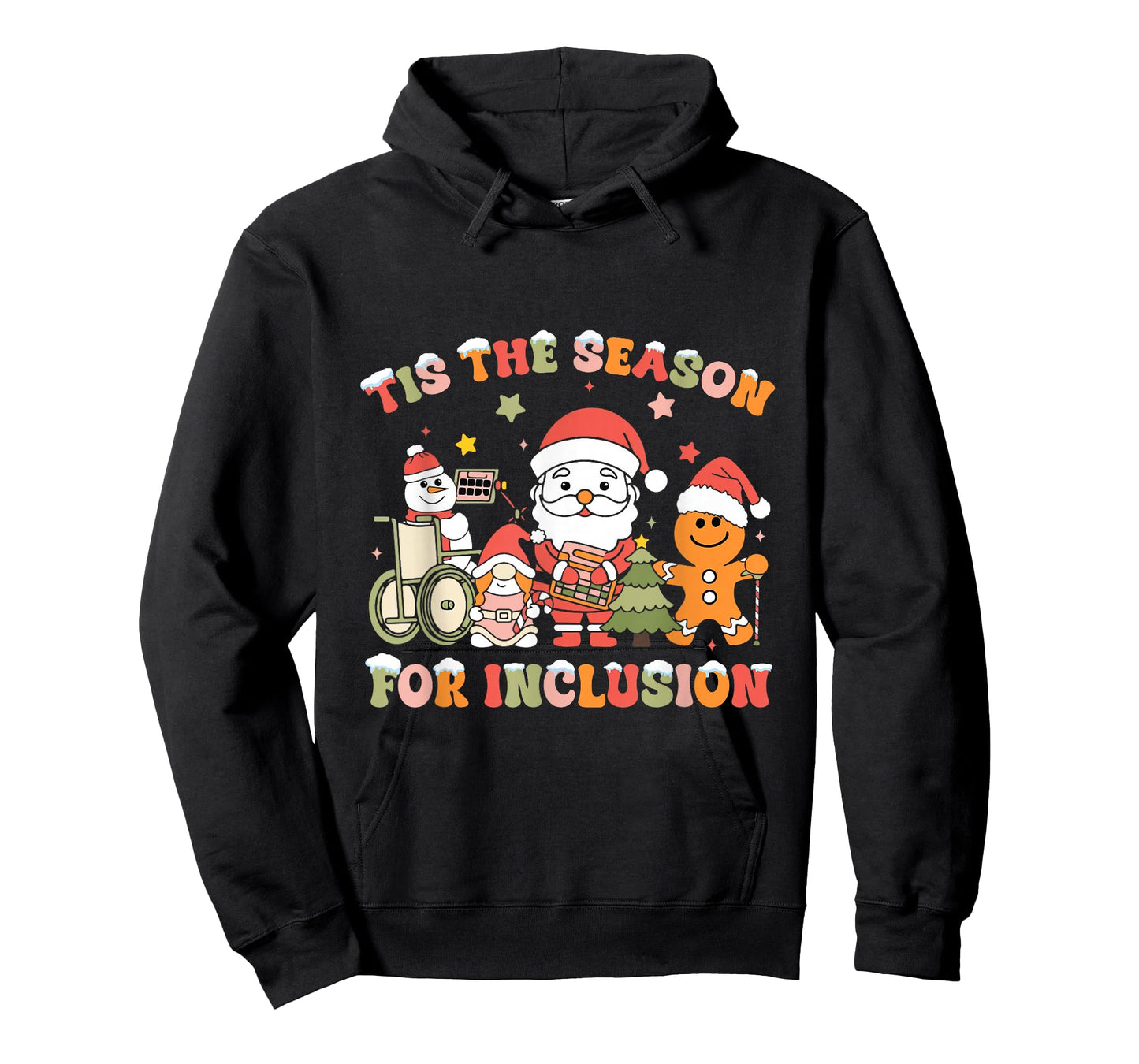 Tis The Season for Inclusion OT PT SLP Therapist Christmas T-Shirt