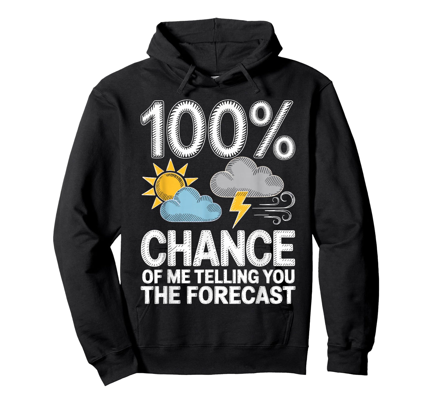 Funny Meteorology Art for Men Women Forecast Meteorologist T-Shirt