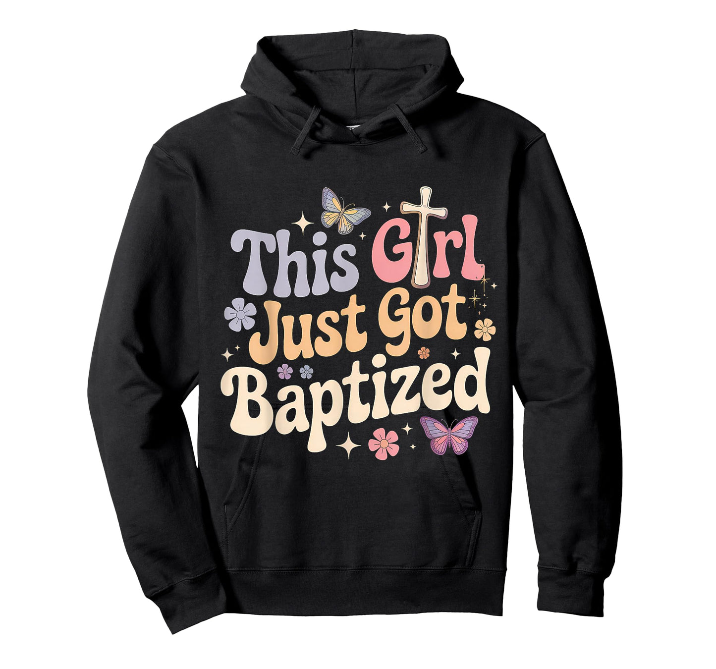 This Girl Just Got Baptized Christian Communion Religious T-Shirt
