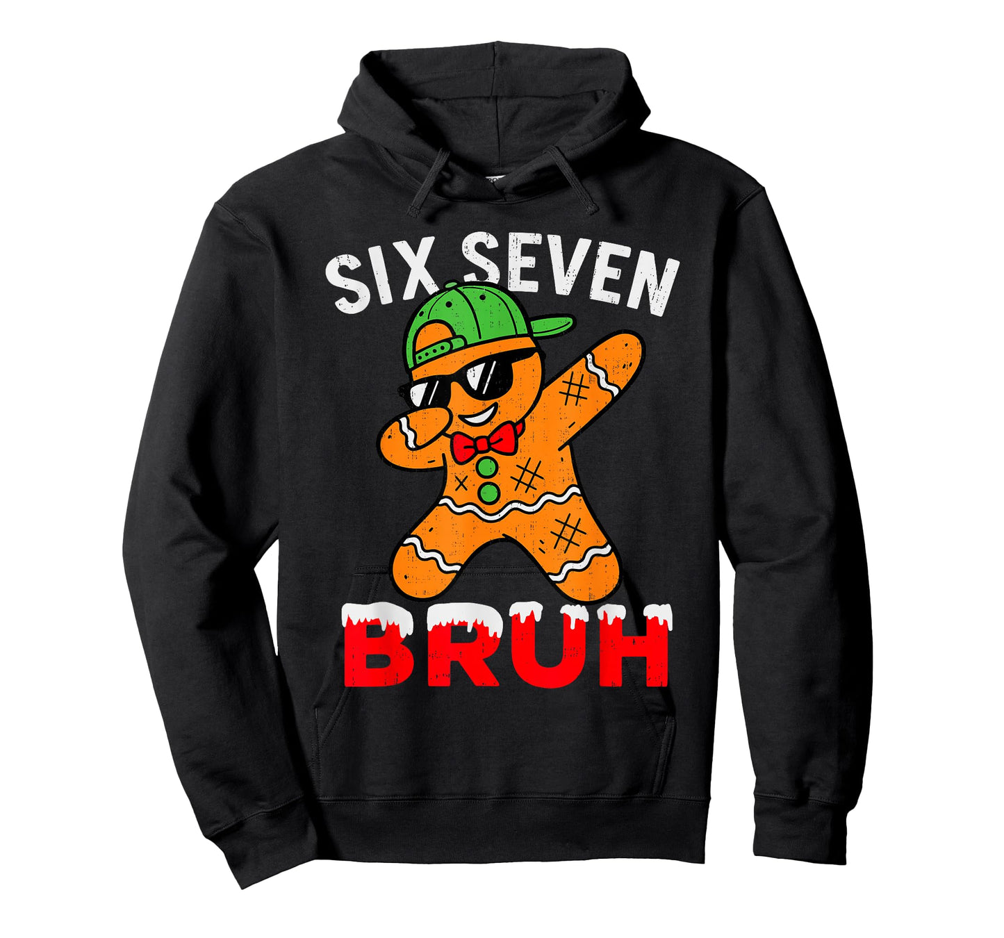 67 Meme Six Seven Bruh Dabbing Ginger Funny Christmas Meme T-Shirt