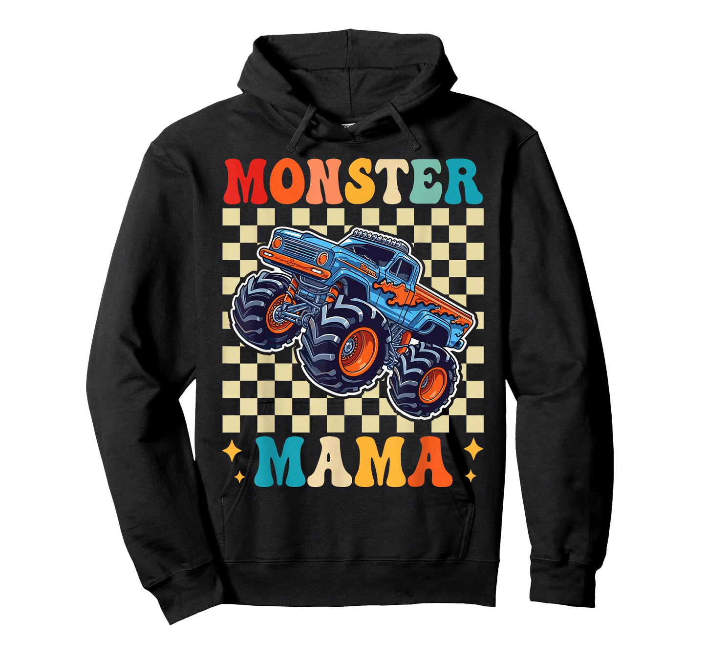 Monster Truck Mama Family Matching Monster Trucks Birthday T-Shirt