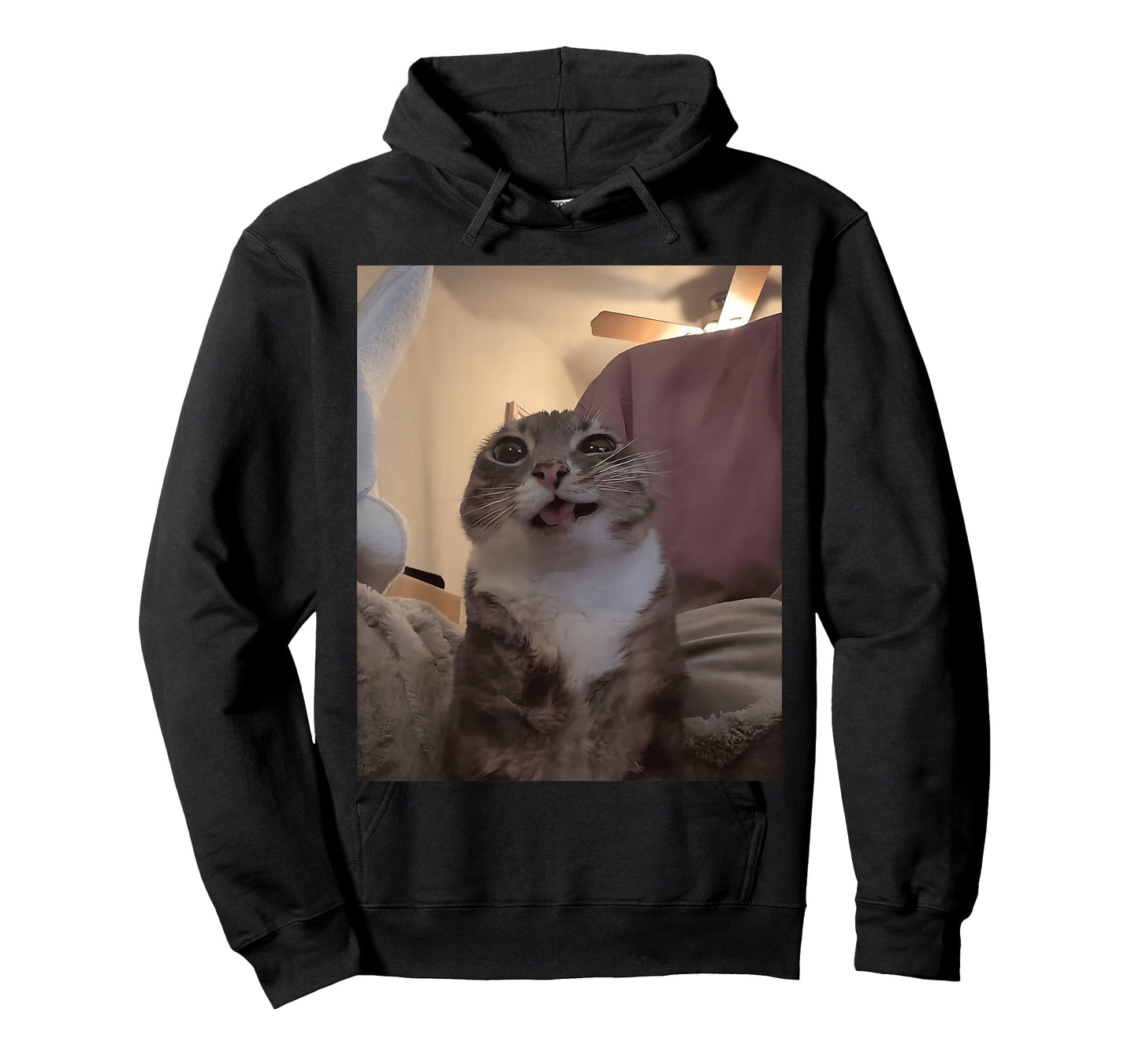 Y2K Freaky Cat Meme Retro Vintage Aesthetic Brainrot T-Shirt