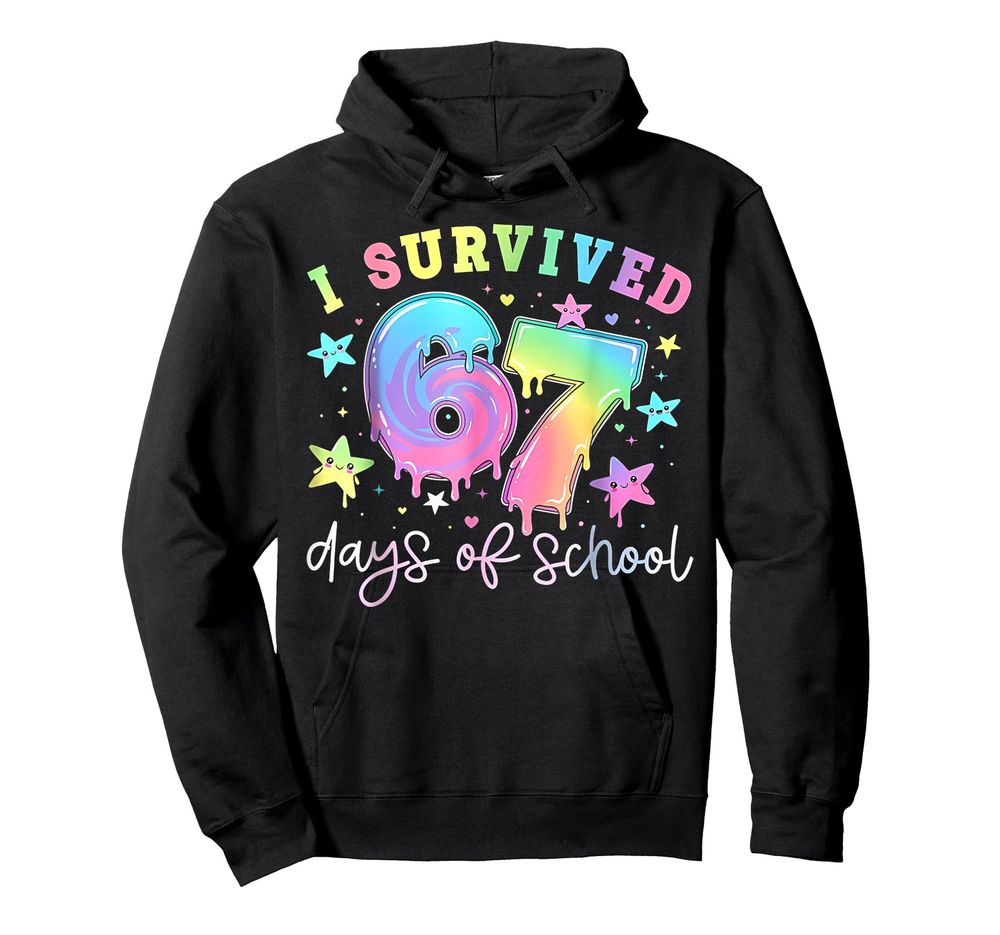 I Survived 67 Days of School Funny 67 Meme Teacher Student T-Shirt