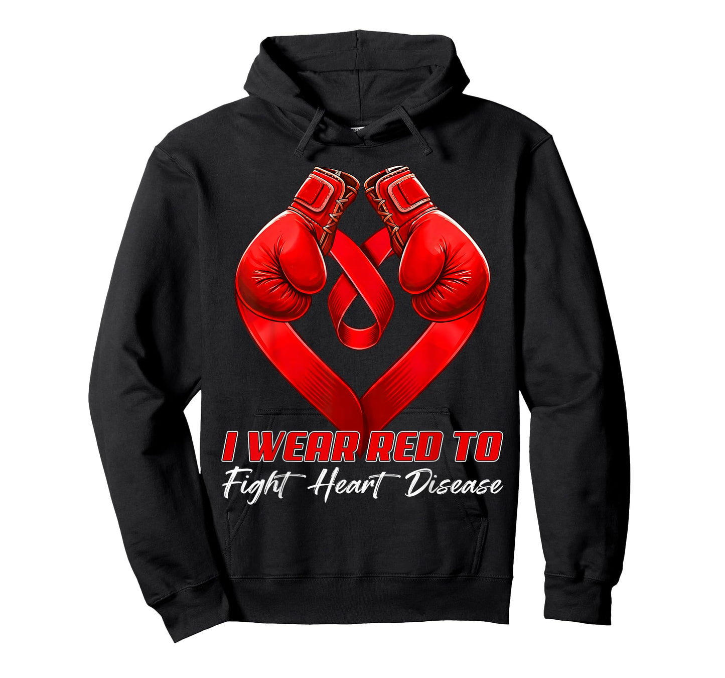 I Wear Red to Fight Heart Disease Awareness Month Men Women T-Shirt