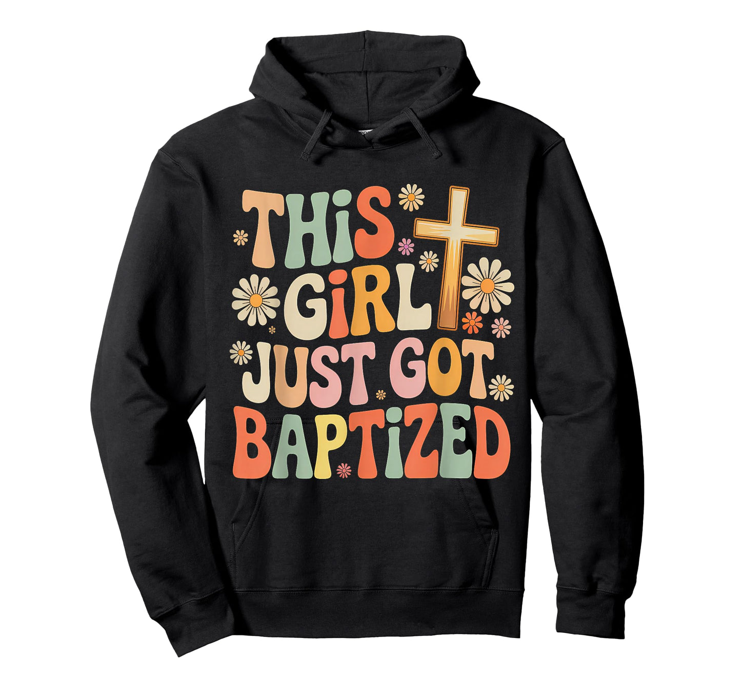 This Girl Just Got Baptized Christian Baptism Religious T-Shirt