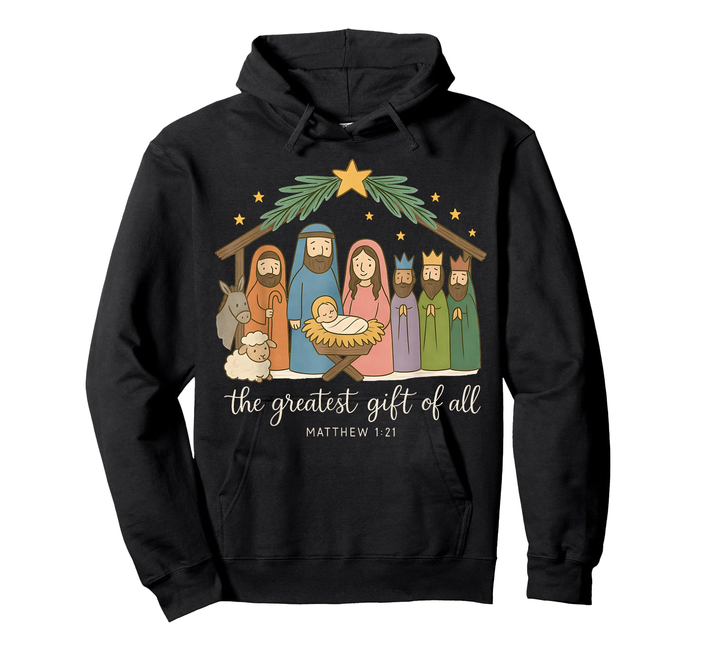The Greatest of All Nativity Jesus Christian Christmas T-Shirt