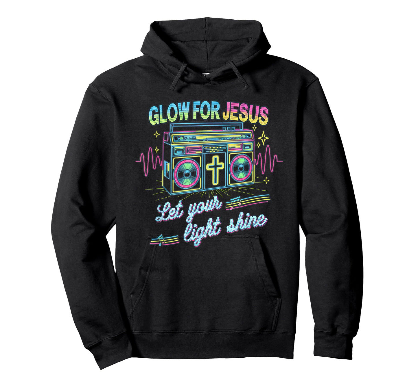 Glow for Jesus Tshirt Christian Faith Lion God Christianity T-Shirt