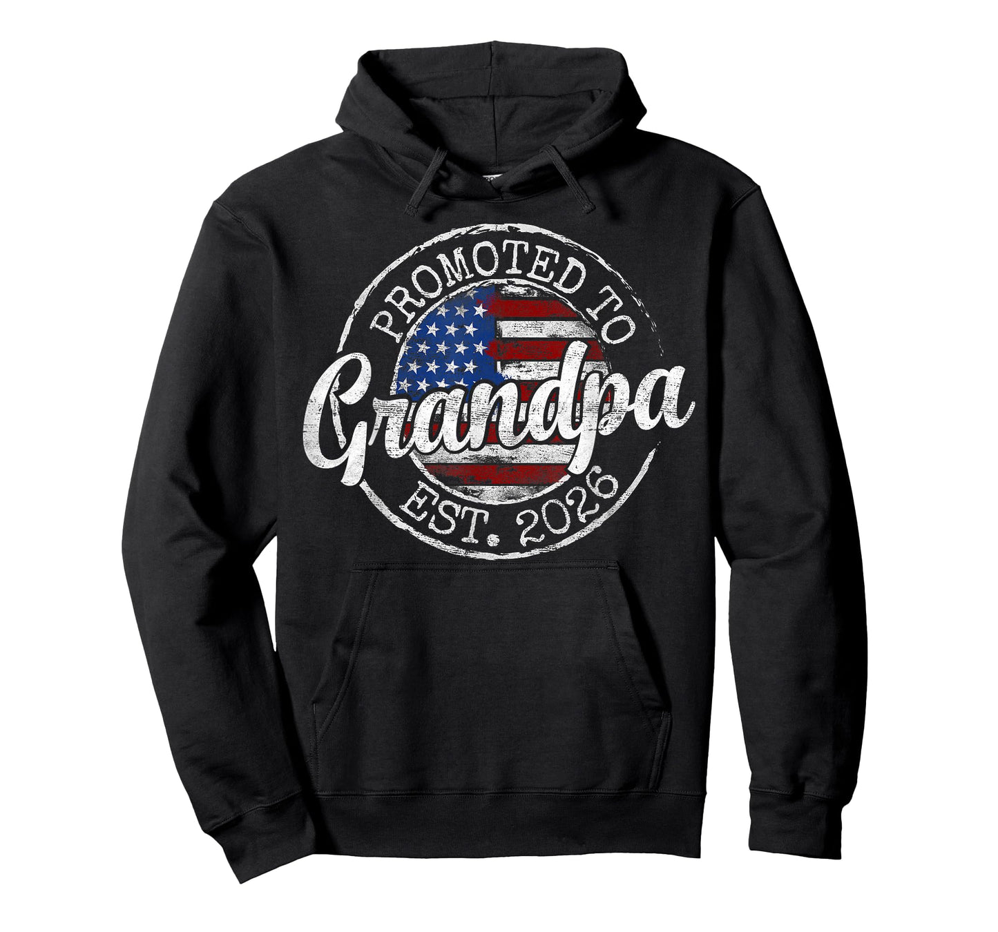 Promoted to Grandpa Est 2026 First Time Grandfather to Be T-Shirt