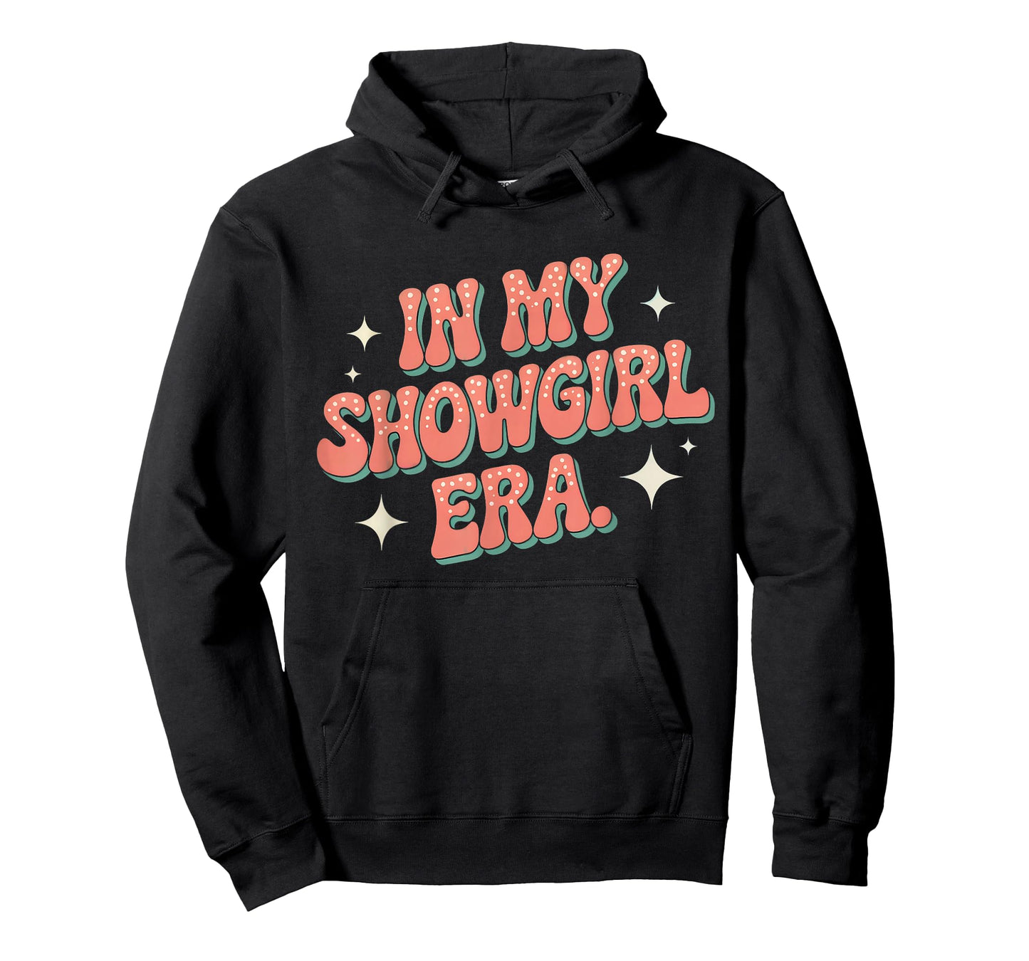 in My Showgirl Era Retro Burlesque Funny Costume Graphic Tee T-Shirt