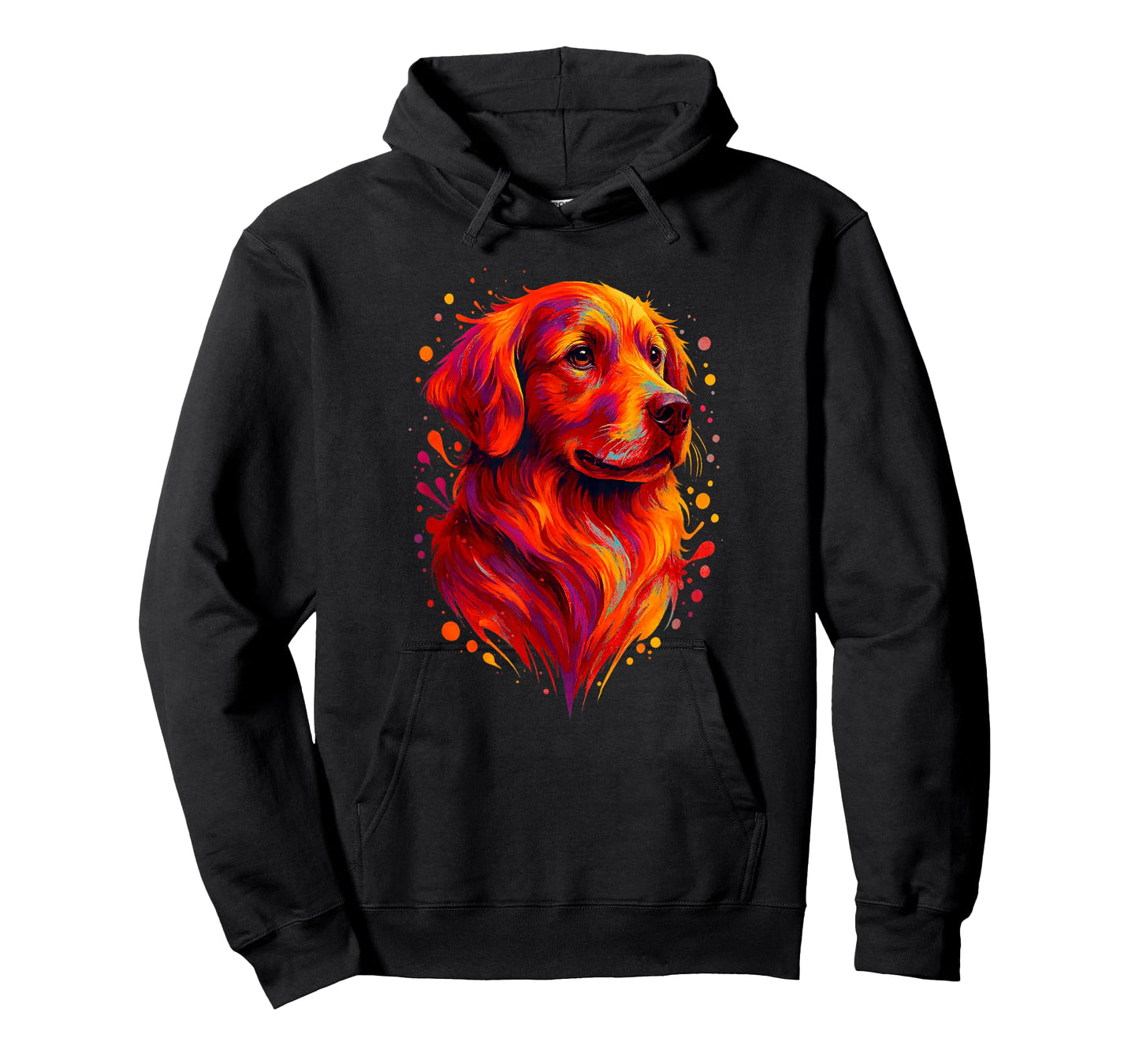Golden Retriever Art Portrait for Dog Owners T-Shirt