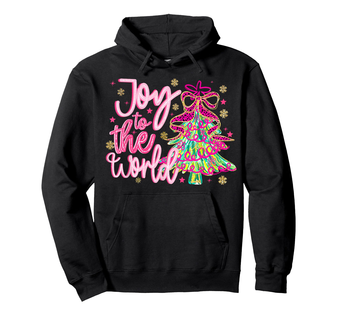 Joy to The World Jesus Christian Xmas Tree Holiday Christmas T-Shirt