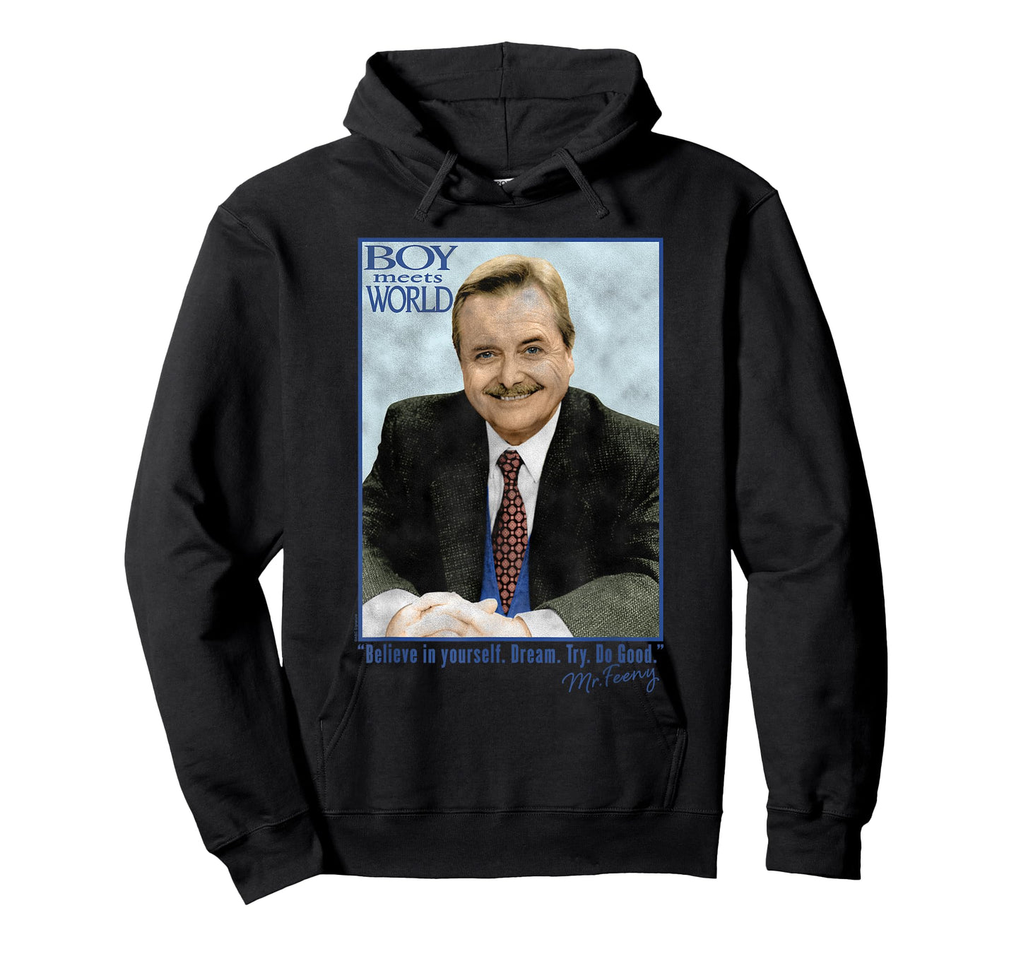 Boy Meets World Mr. Feeny Quote and Photo 90's TV Show T-Shirt