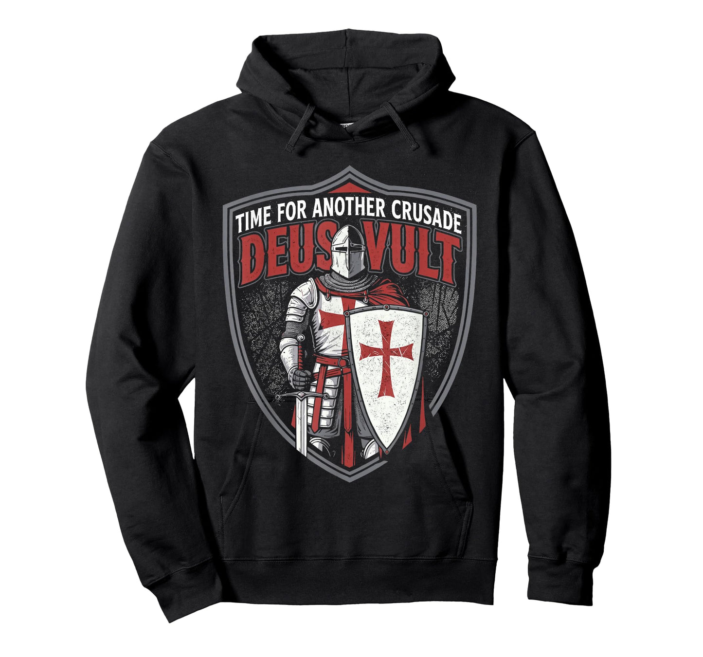 Time for Another Crusade Deus Vult Knights Templar Crusades T-Shirt