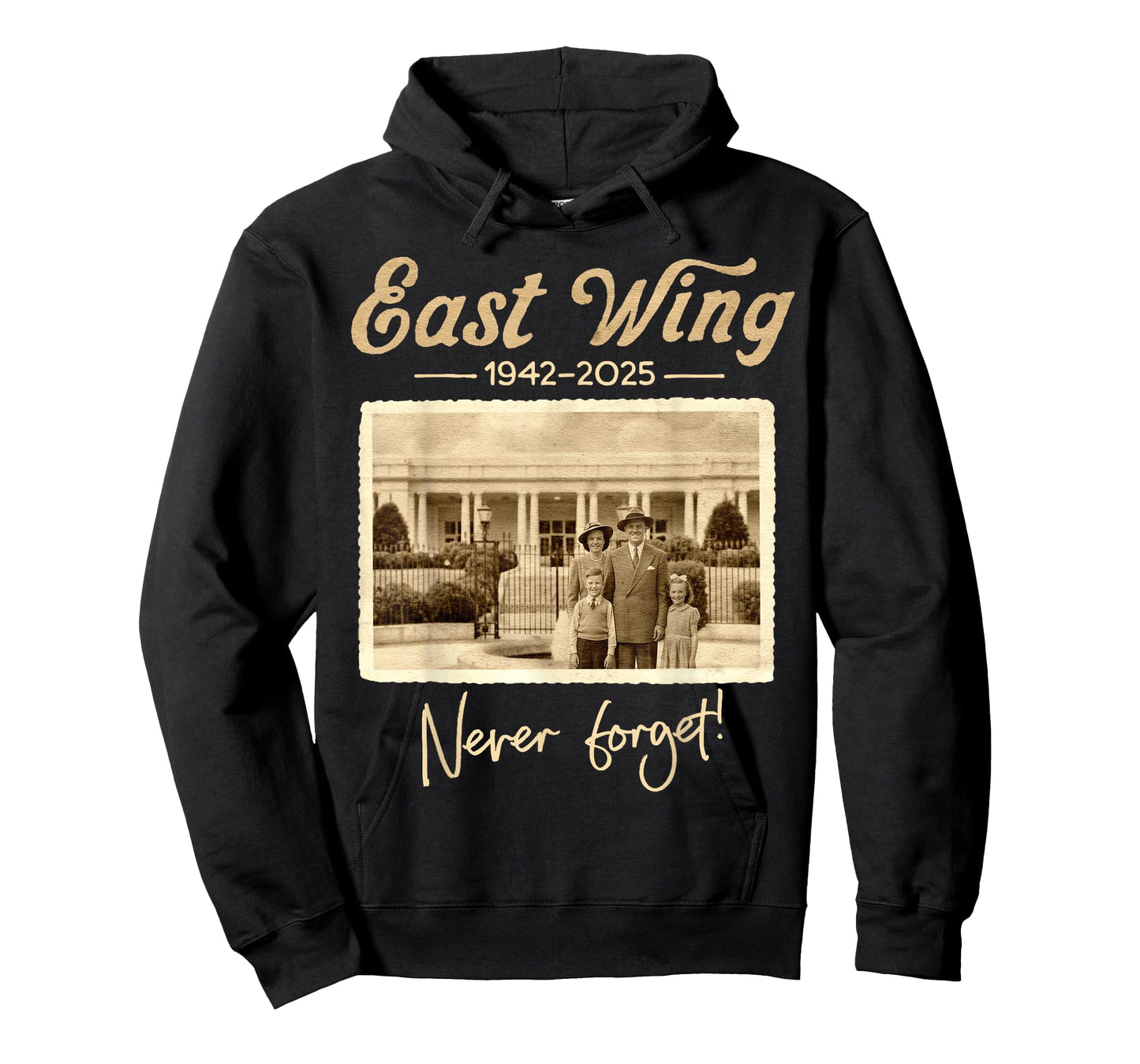 East Wing Never Forget American Vintage Nostalgia T-Shirt