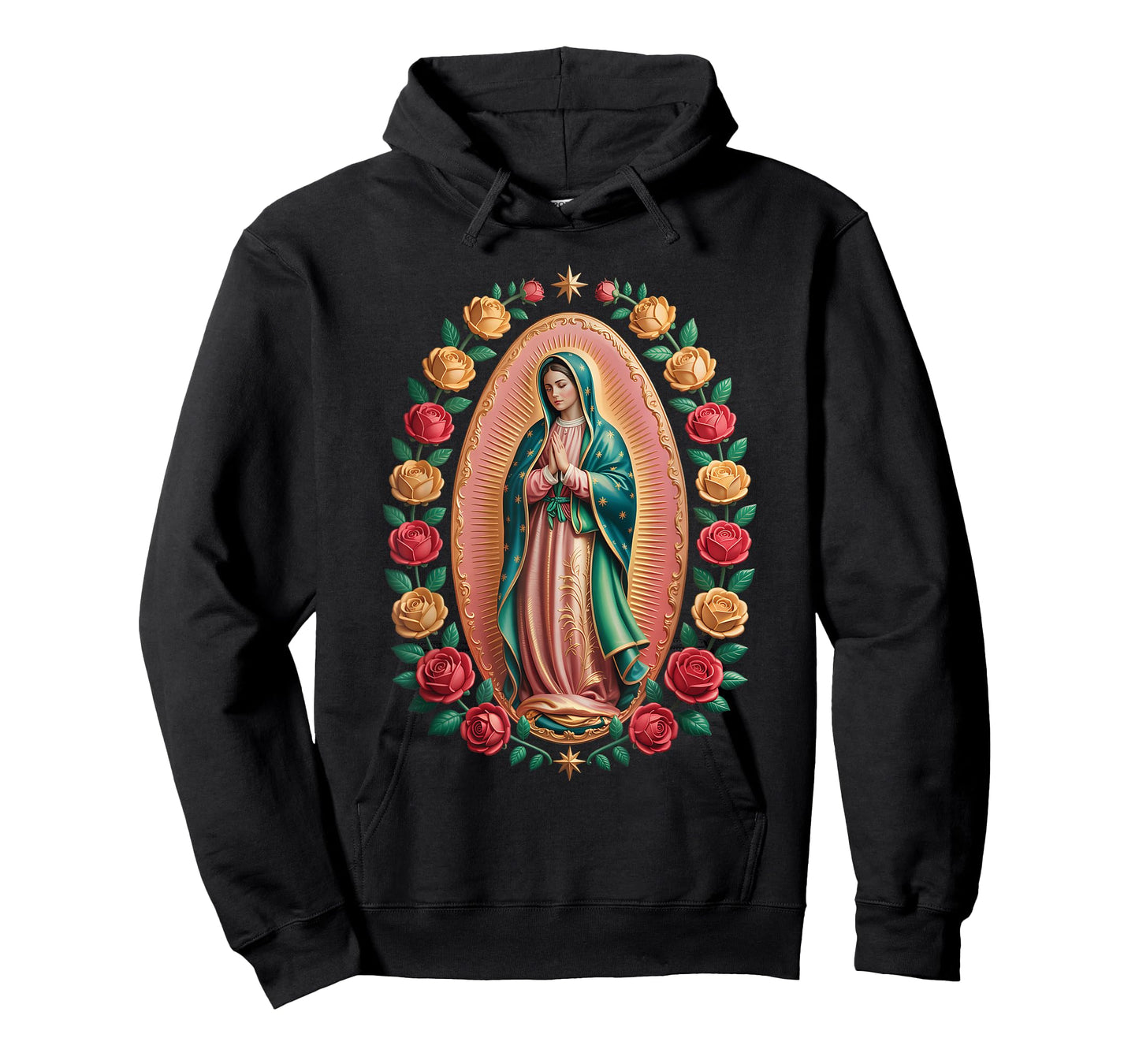 Virgen De Guadalupe Saint Mary Christian Religious Catholic T-Shirt
