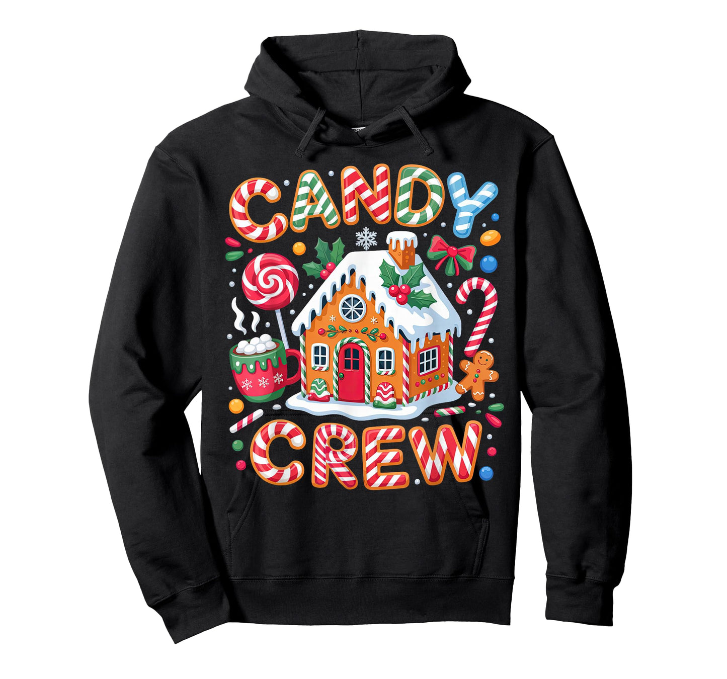 Candy Crew Christmas Candy Land Kids Candy Crew Christmas T-Shirt