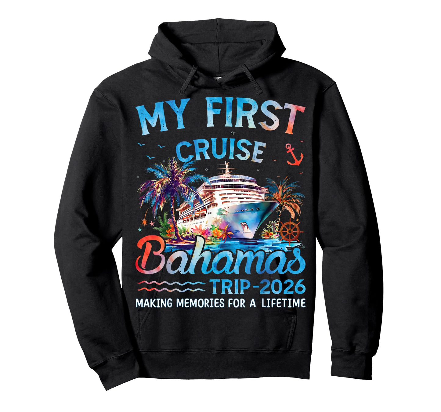 My First Cruise Bahamas Trip 2026 Family Matching Vacation T-Shirt