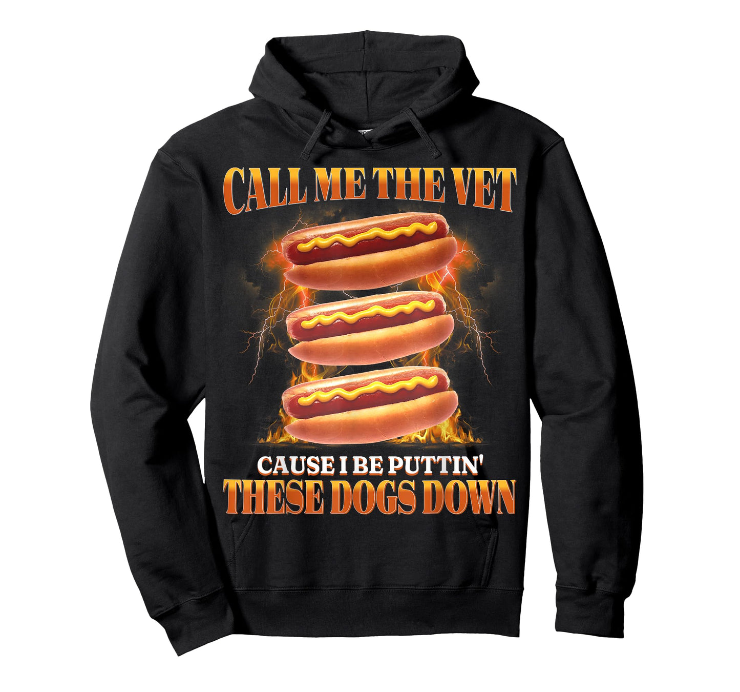 Call Me The Vet Cause I Be Puttin' These Dogs Down Funny T-Shirt